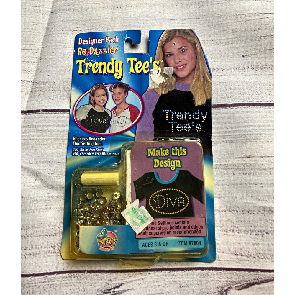 Bedazzler rhinestone trendy tees designer pack fashion studs